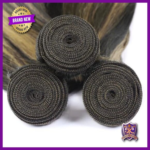 Brazilian Virgin Human Hair Bundles 3 Pack Straight Extensions 8-30 Inch main image 7